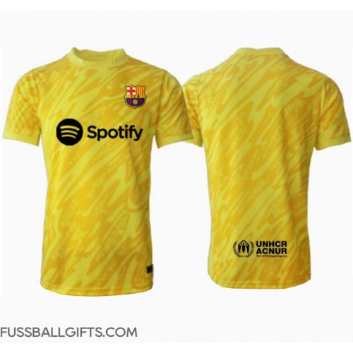 Barcelona Torwart Fußballbekleidung Heimtrikot 2024-25 Kurzarm